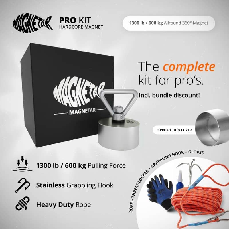 The best magnet fishing kit for people who want to go magnet fishing like a pro