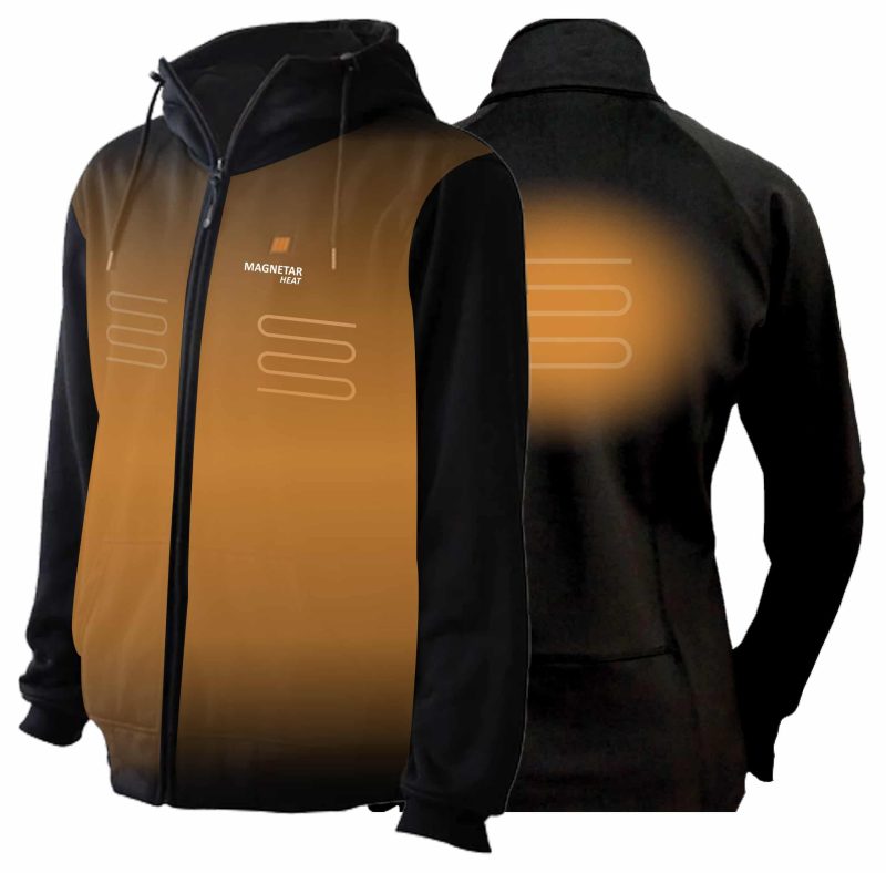 Battery heated online sweatshirt