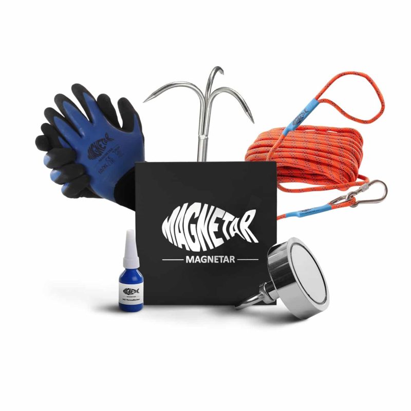 Gloves Winterproof - Magnet fishing with a Magnetar fishing magnet