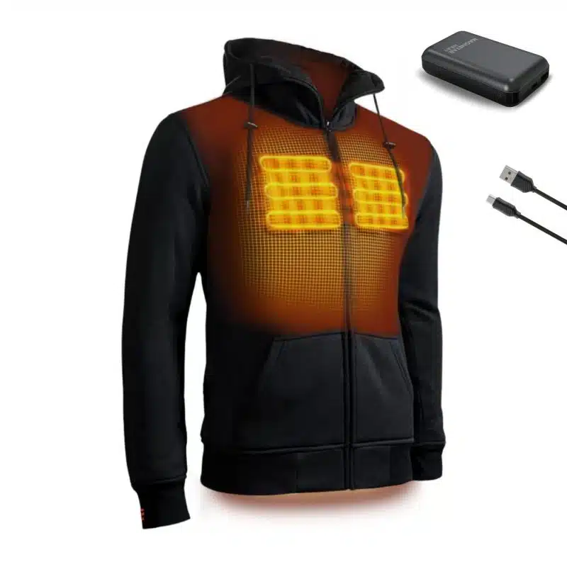 ETNA Heated Hoodie Magnetar Heat Front