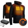 ETNA Heated Hoodie Magnetar Heat Front and Back