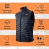 LAVA Heated Bodywarmer Magnetar Heat USP