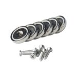Need kuus magnetit Magnetarilt, sealhulgas kruvi, kasutatakse tööriistade riputamiseks.