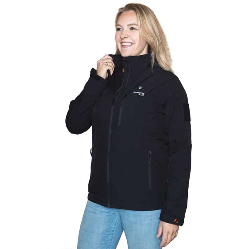 Magnetar's heated jacket is also suitable for women