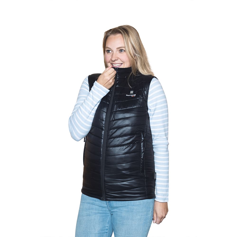 The heated body warmer is close-fitting