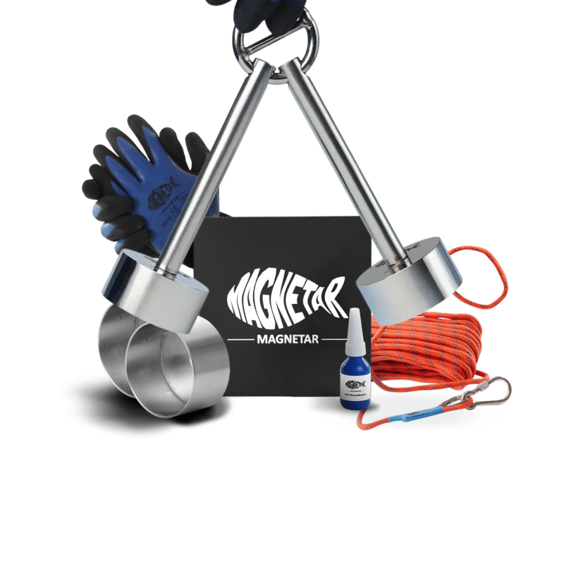 Double Impact package - Magnet fishing with a Magnetar fishing magnet