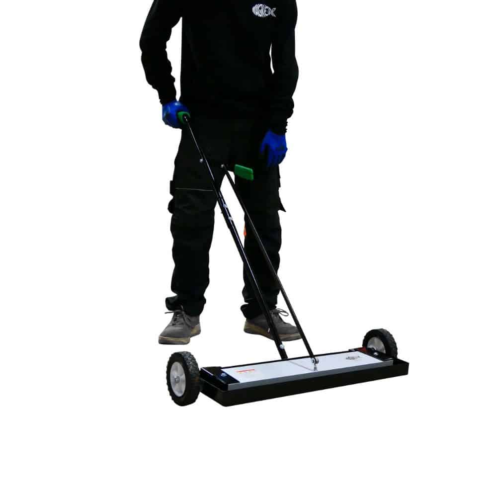 sweeping broom for outdoors, wide broom, magnetic broom, magnetic nails, magnet sweeper, magnetic sweeper