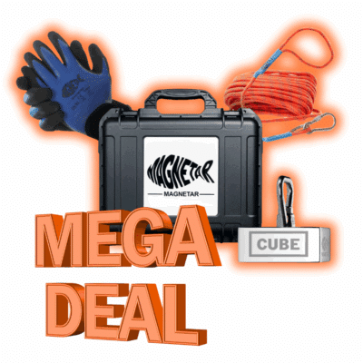 CUBE ™ kit - 3000 lb / 1350 kg - 360° Blockmagnet