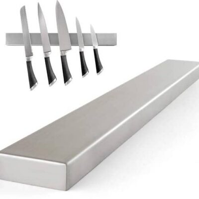 Porta coltelli magnetico - acciaio inossidabile