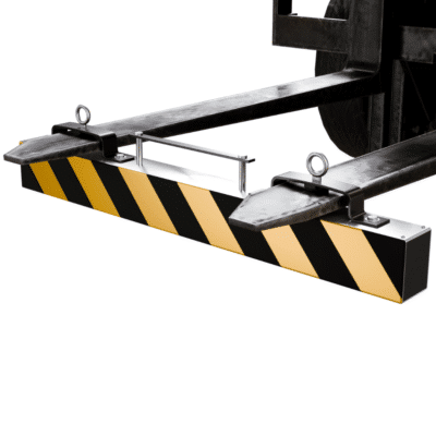Magnetic forklift sweeper
