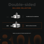 Magnetar Bulldog 800 double-sided fishing magnet graphic with steel casing and dual eyebolts for outdoor treasure hunting